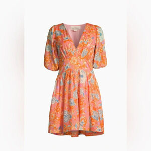 Birds of Paradis Gia Cotton Minidress‎ Size Medium